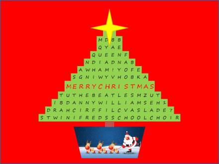 Can you spot the 12 bands and artists?